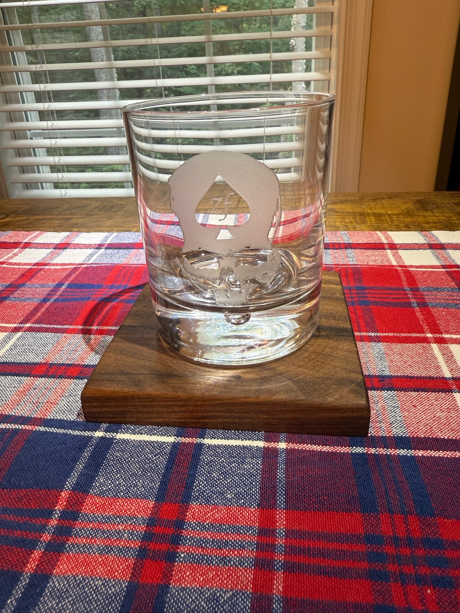 Solid Wood Coasters - Set of 4