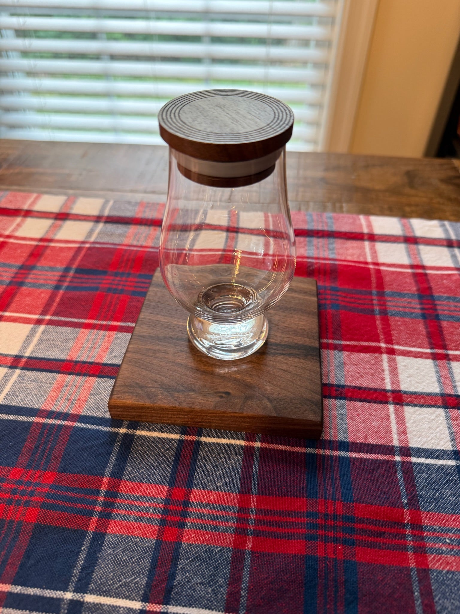 Solid Wood Coasters - Set of 4